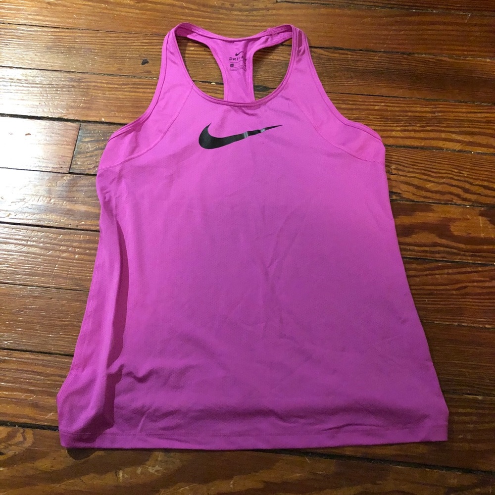 Nike Dri-Fit Magenta Racerback Tank